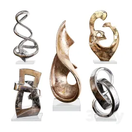 Abstract Statuettes